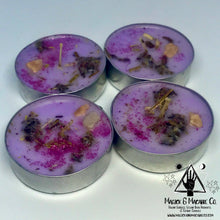 Load image into Gallery viewer, Witch&#39;s Sight: Magickal Tealights for Psychic Abilities, Divination &amp; Astral Travel
