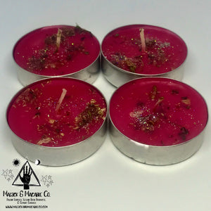 Cha Ching Goes The Money Tree Tea Lights