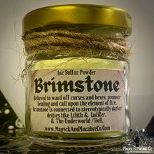 Load image into Gallery viewer, Brimstone: 1oz Glass Jar

