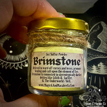 Load image into Gallery viewer, Brimstone: 1oz Glass Jar
