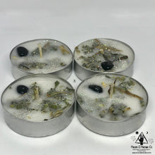 Load image into Gallery viewer, Let That Sh•t Go: Magickal Tealights for Banishing, Protection &amp; Cleansing Negative Energy
