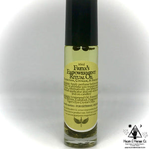 Freya's Empowerment Roll On Ritual Oil: Protection, Courage, & Fertility