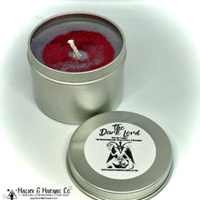 Load image into Gallery viewer, The Dark Lord 4oz Soy Candle: Baphomet, Death Deities, &amp; Transformation
