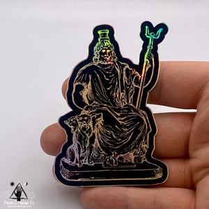 Holographic Hades Sticker