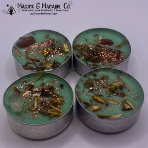 Valkyrie Spell Tea Lights: Strength, Shadow Work, Growth