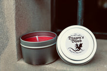 Load image into Gallery viewer, Dragon&#39;s Blood Soy Wax Candle (4oz Tin)
