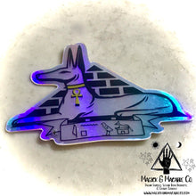 Load image into Gallery viewer, Anubis Holographic Sticker
