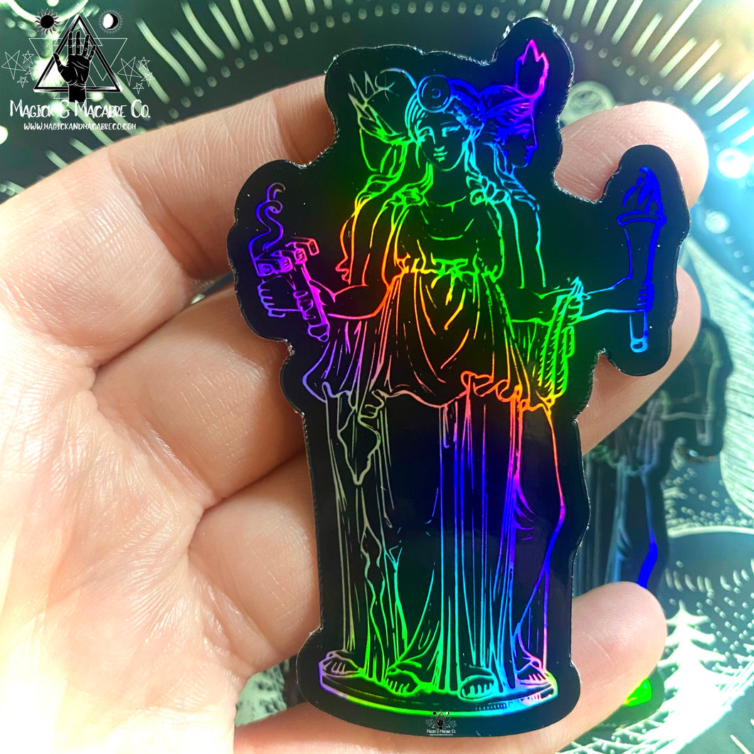 Hekate Holographic Sticker