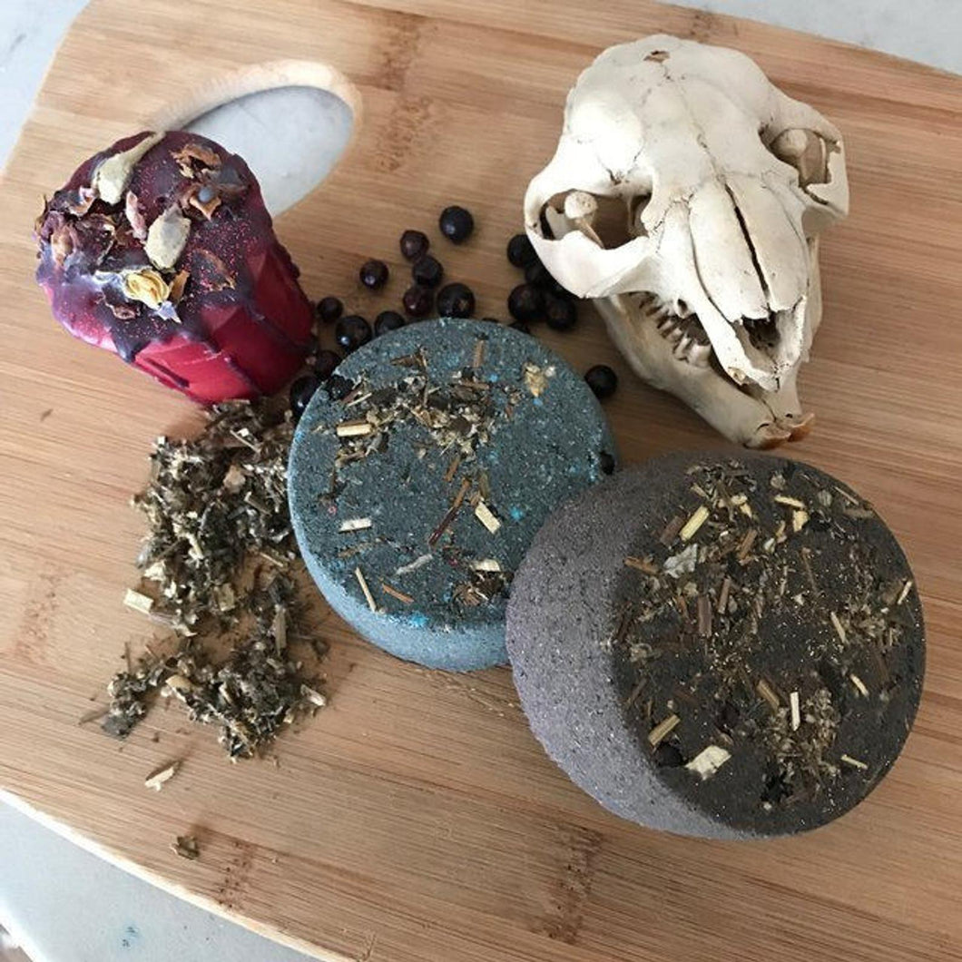 Morrigan Goddess Spell Bath Bomb: Divination & Protection
